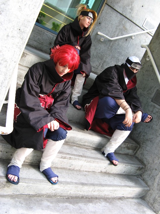 Sasori, Deidara a Kakuzu