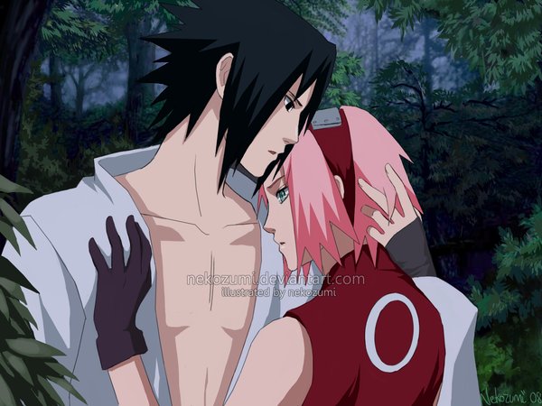 Shippuuden Sakura and Sasuke