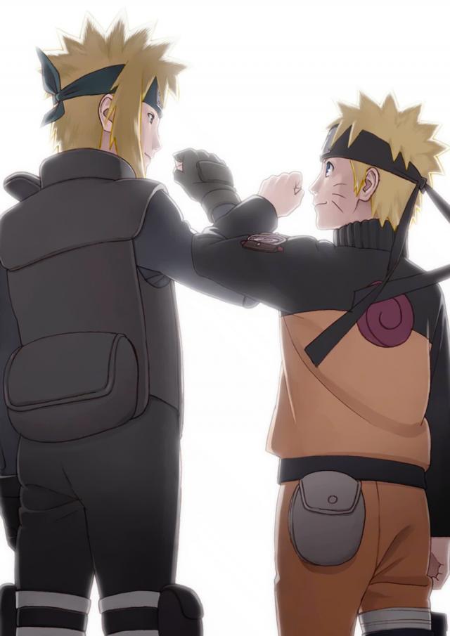 Naruto a Minato