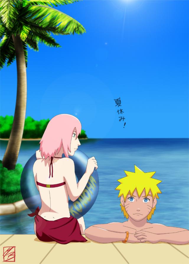 NaruSaku__the_summer_holidays_by_Martusia_Nina.jpg