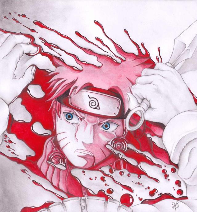 **Naruto in blood**