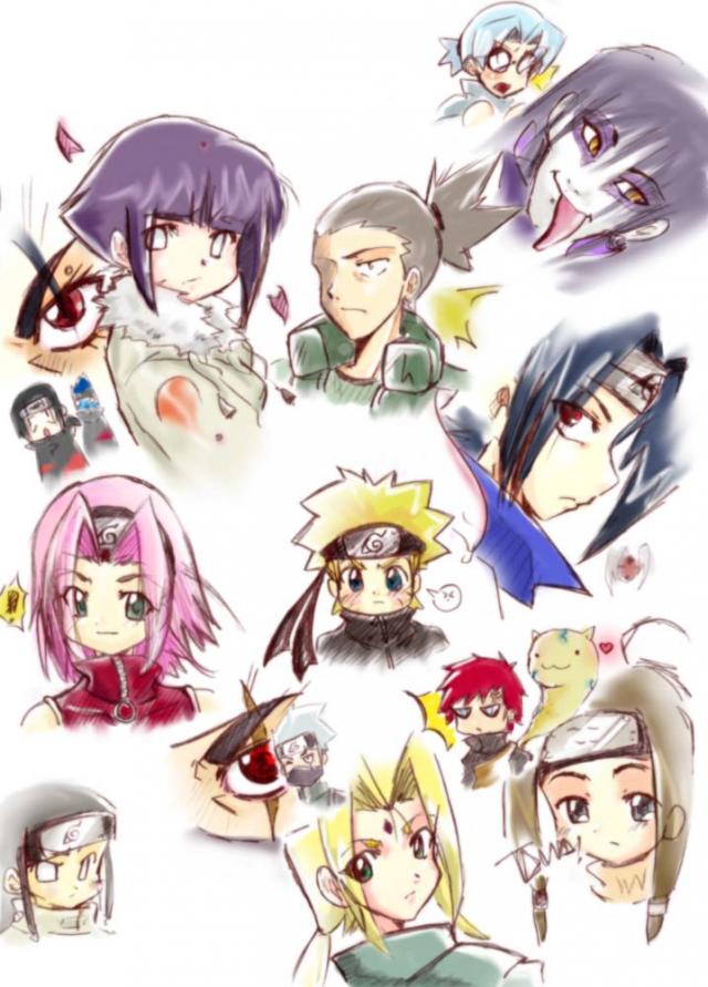 Naruto Characters 