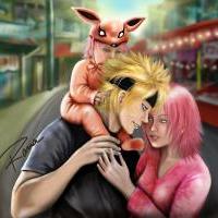 naruto & sakura family