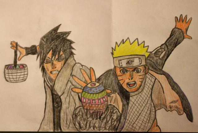 Naruto a Sasuke-Easter