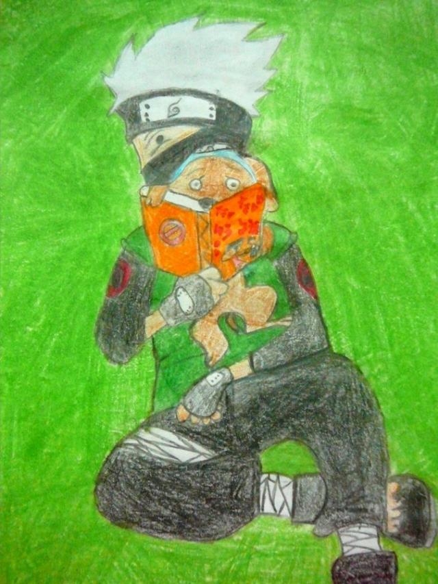 Kakashi and Pakkun