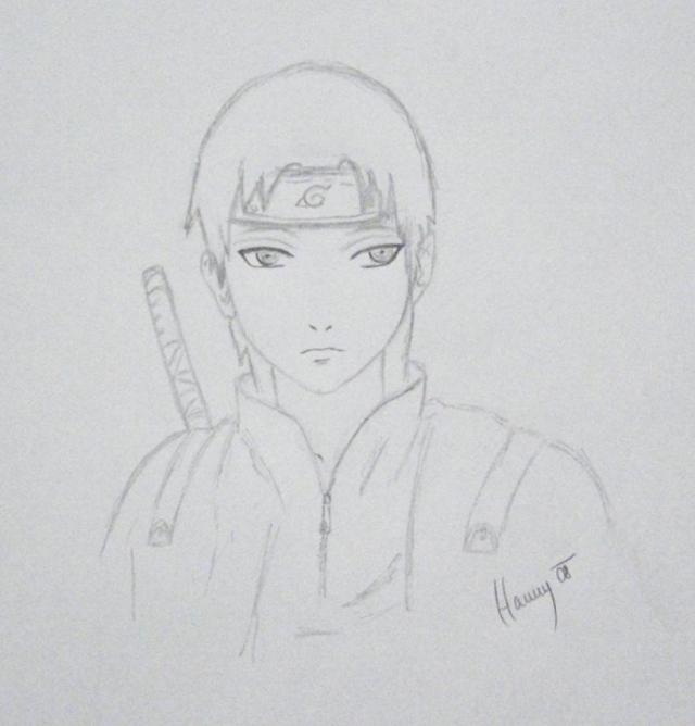 Just a quick Sai sketch... by hAnko