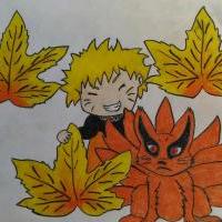 1 - Jesenný Naruto a Kurama