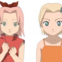 Little Ino and Sakura