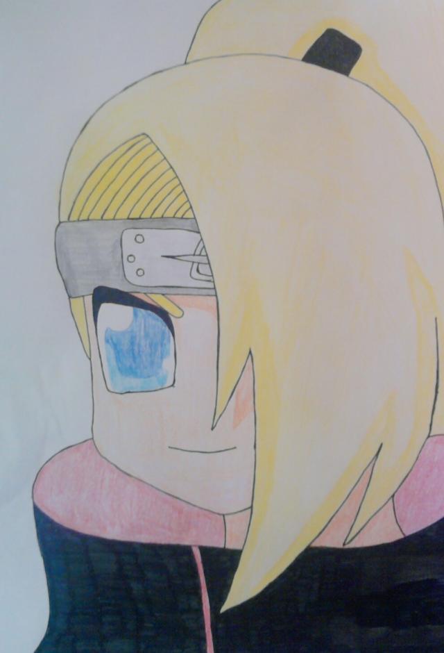 Deidara chibi