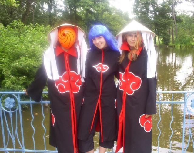 Tobi, Konan, Deidara