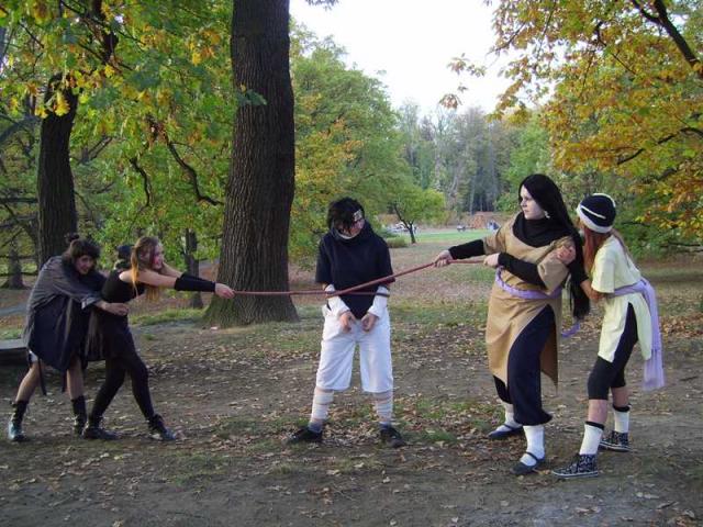 sraz 18.10 2008-Anko,Kiba,sasuke,Orochimaru,Tayuya