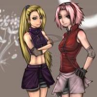 Sakura and Ino-Shippuuden