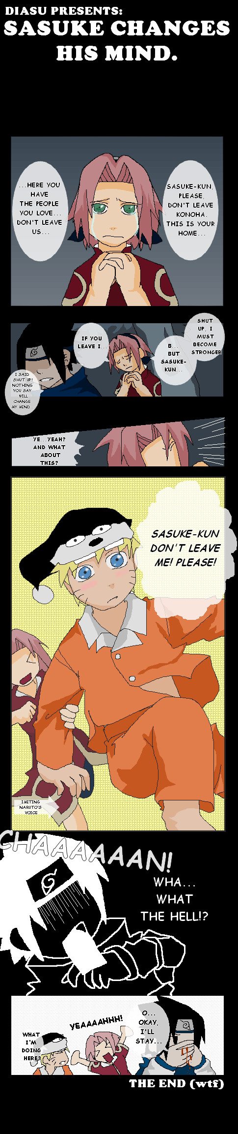 Sasuke, change your minds, pls