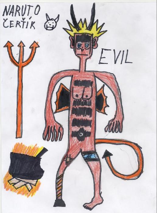 Naruto Čertík Evil