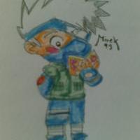 Kakashi chibi by Mirek93 - color :D