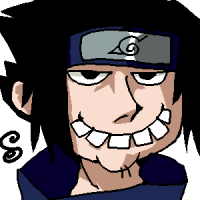 Vysmiaty Sasuke =) 