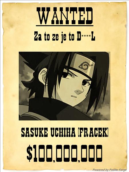 Sasuke alá Fracek