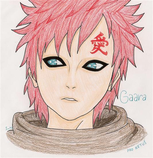 My FanArt - Gaara pro Gaaru :)