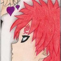 My FanArt - Gaara-sama with sweet hearts...