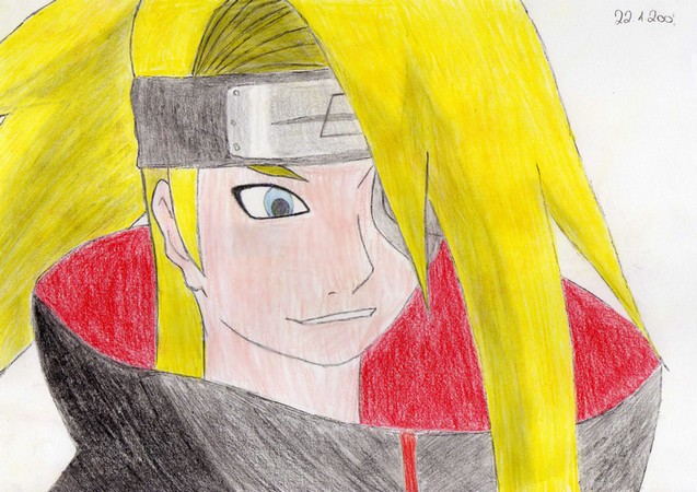 ..0...Deidara vybarveně...0..