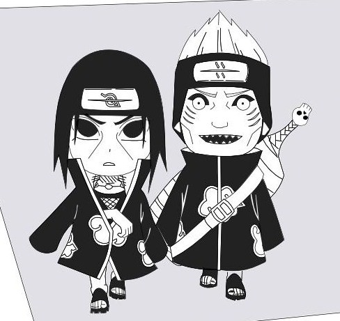 Itachi a Kisame 