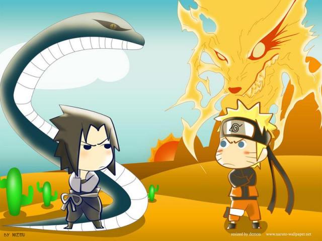 Sasuke a Naruto