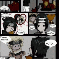 Naruto + Sasuke + fox