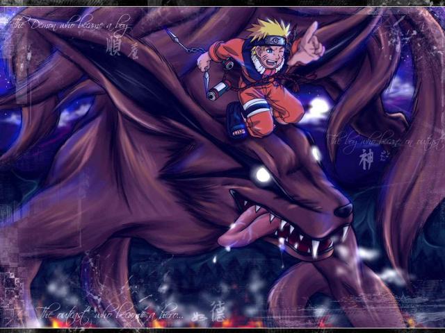 Naruto a Kyubi