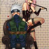 Sakura a Kakashi 