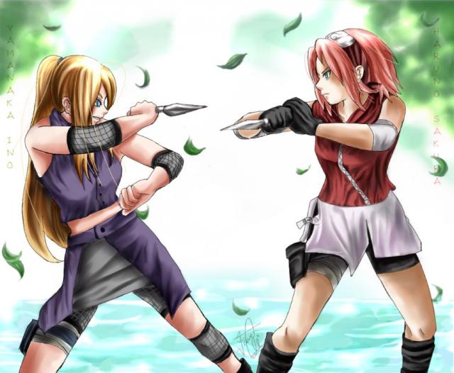 Sakura vs Ino