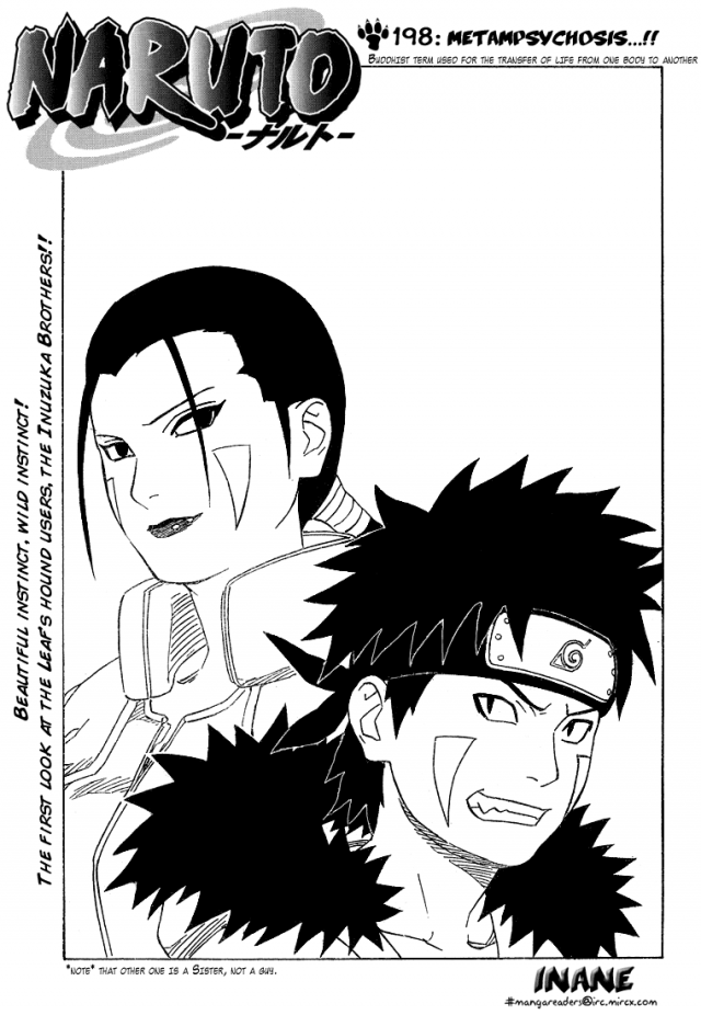 Manga 198 - Inuzuka