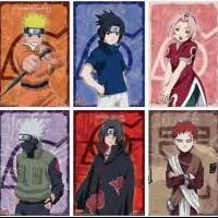 Naruto , Sasuke , Sakura , Kakashi , Itachi a Gaara