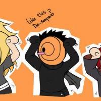 Deidara,Tobi,Sasori