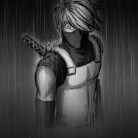 Kakashi Crying in The Rain