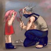 Sakura and Kakashi