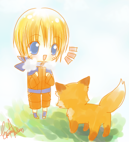 naru-chan and fox