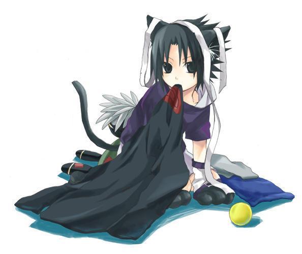 Sasuke Uchiha Kawaiii Kitten