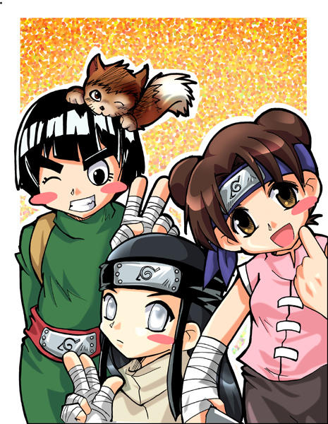 Team Gai Lee Neji a Tenten