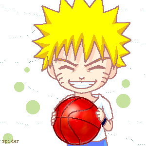 Naruto hraje basket