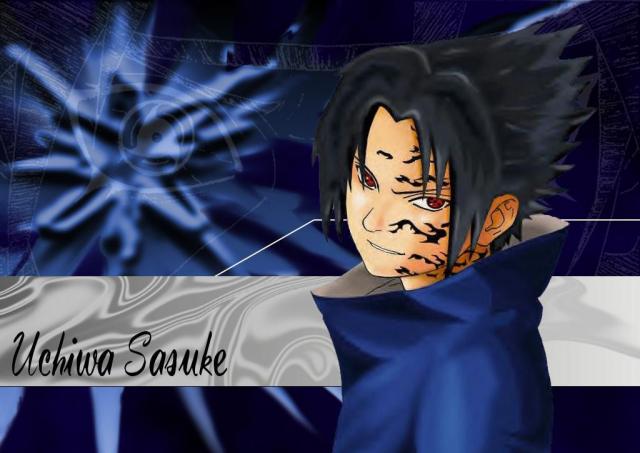 Half Cursed Sasuke
