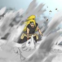 Deidara z manga kapitoly 359