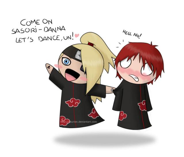 Sasori and Deidara 