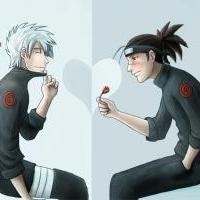 Kakashi and Iruka Happily in Love