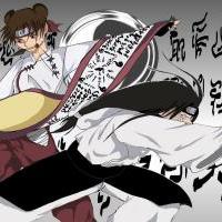 Neji and Tenten Fighting