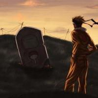 Naruto on Sasukes Grave