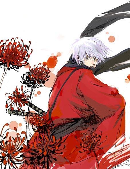 Kakashi Sensei in Red Kimono