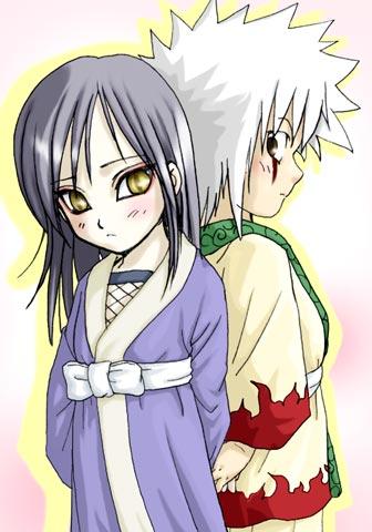 Chibi Orochimaru and Jiraiya