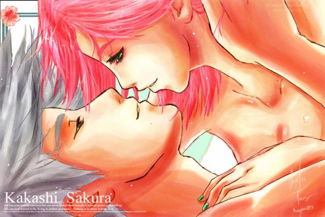 Kakashi and Sakura Tenderness