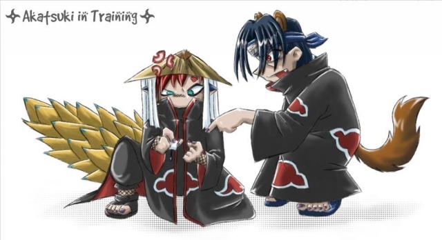 Akatsuki in Training