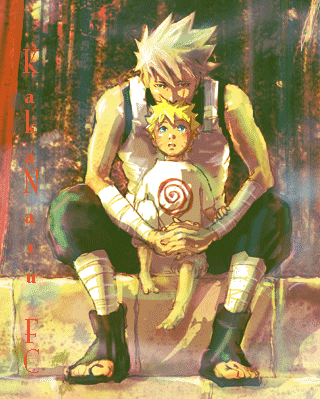 Kakashi and Naruto When You Were just a kid